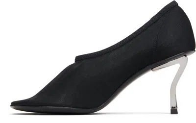 Nicole Saldaña Harper Sculpted-heel Mesh Pumps In Multi