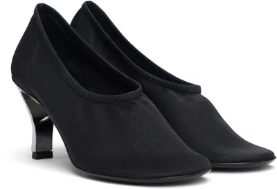 Nicole Saldaña Harper Sculpted-heel Mesh Pumps In Multi