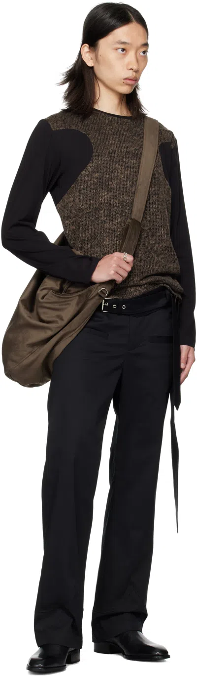 Av Vattev Brown Aghata Bag In Brown