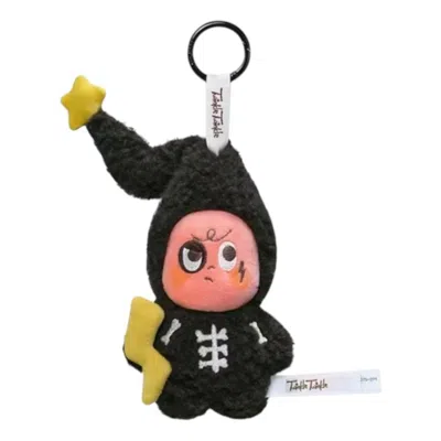 Pop Mart Twinkle Twinkle Sweet Dreams Forecast Plush Pendant 'flash Warning' In Black