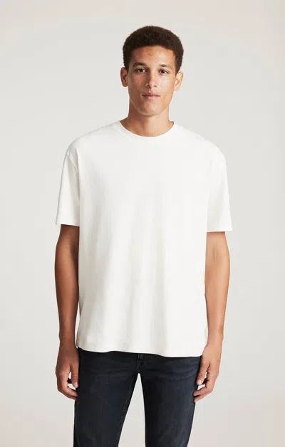 Mavi Short Sleeve Crew Neck T-shirt In Antique White
