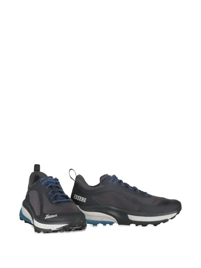 Herno Laminar Man Sneakers Black Size 9 Textile Fibers In Black