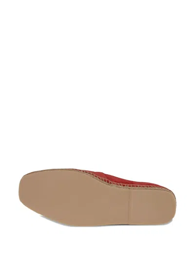 Kiton A048 Espadrilles In Red