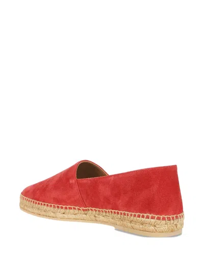 Kiton A048 Espadrilles In Red