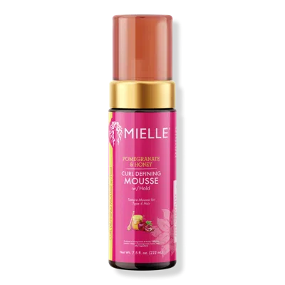 Mielle Pomegranate & Honey Curl Defining Mousse With Hold In Pink