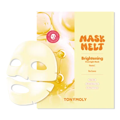 Tonymoly Mask Melt Vitamin C + Rice Overnight Hydrogel Mask