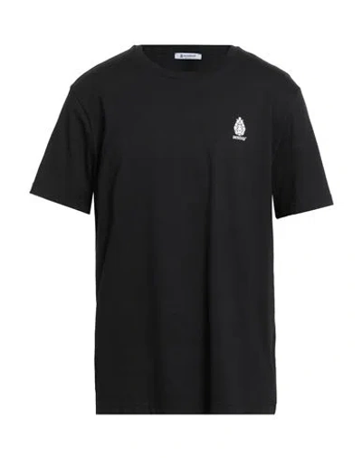 Dondup Man T-shirt Black Size S Cotton In Black
