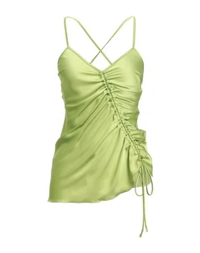 Liu •jo Woman Top Lime Green Size 10 Polyester, Elastane In Multi