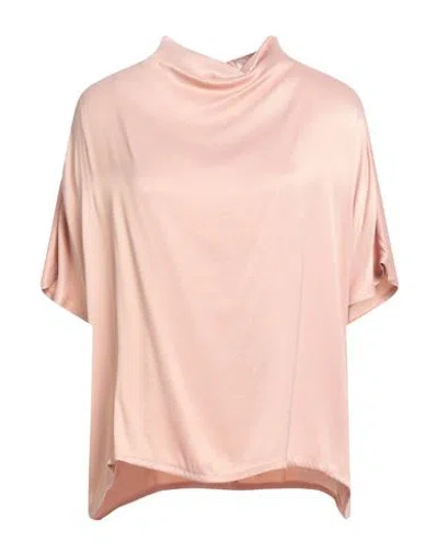 Souvenir Woman Top Pink Size S Viscose In Pink