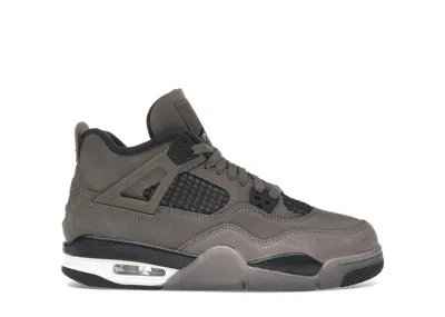 Pre-owned Jordan 4 Retro Sneakers In Cave Stone/black/moon Particle
