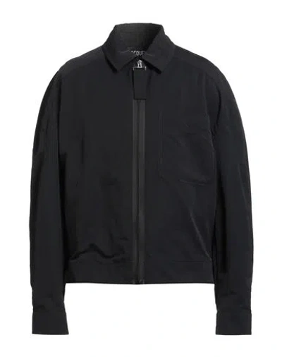 Jacquemus Man Jacket Black Size 42 Polyamide In Black