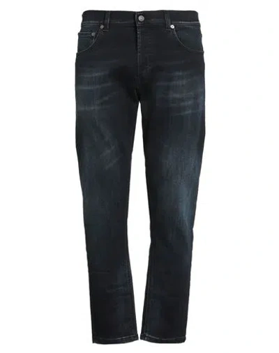 Dondup Man Jeans Blue Size 35 Cotton, Elastomultiester, Elastane In Blue