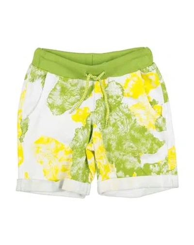 Ido Toddler Boy Shorts & Bermuda Shorts Lime Green Size 6 Cotton In Green