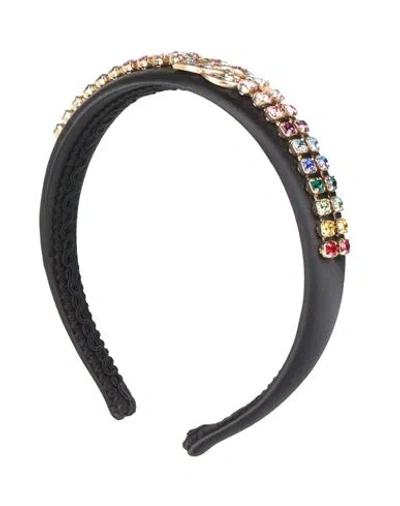 Dolce & Gabbana Toddler Girl Hair Accessory Black Size - Textile Fibers In Black