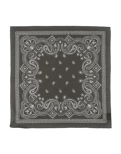 Givenchy Man Scarf Dark Green Size - Cotton In Green