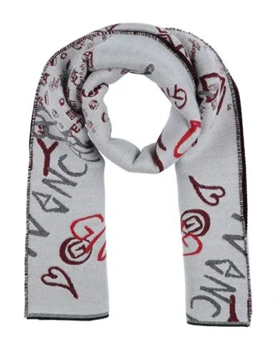 Givenchy Woman Scarf Grey Size - Wool, Virgin Wool In Gray