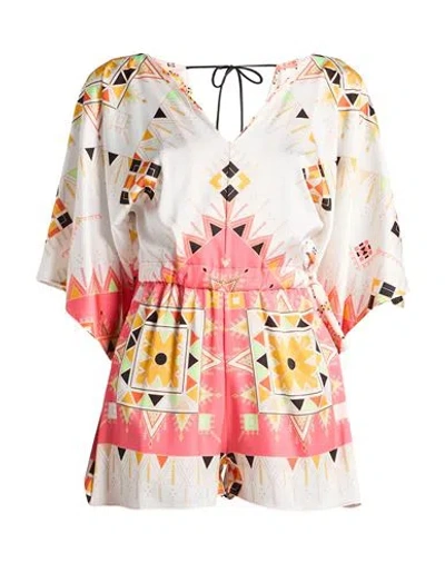 F**k Project Woman Playsuit Salmon Pink Size L Polyester In Pink