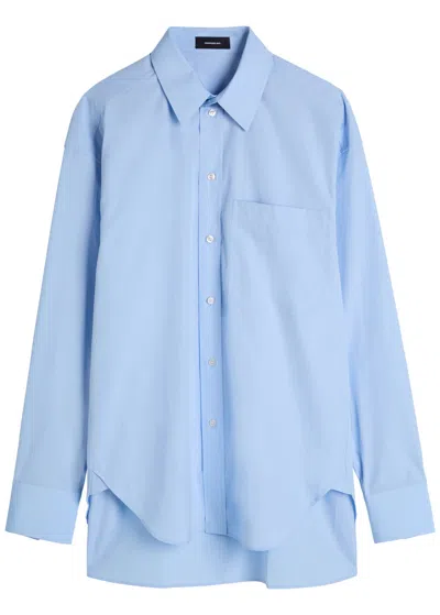 Wardrobe.nyc Wardrobe. Nyc Oversize Shirt In Blue