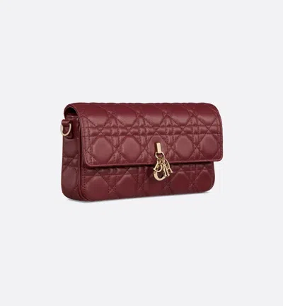Dior My  Pouch Mit Kette In Burgundy