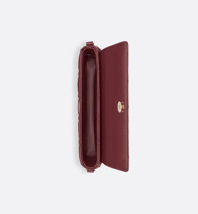 Dior My  Pouch Mit Kette In Burgundy