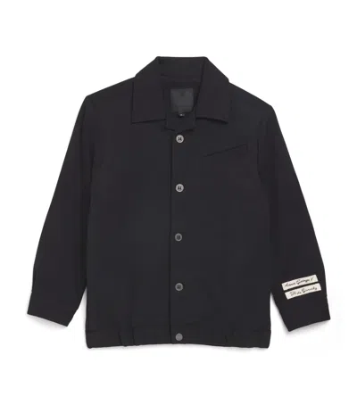 Givenchy Collared Button-up Jacket In Black