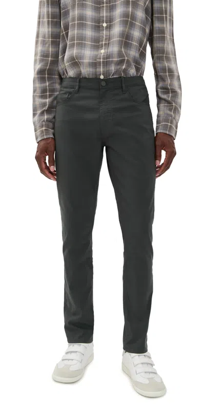 Faherty Movement 5pocket Pants Graphite In Gray
