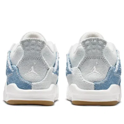 Air Jordan (td)  4 Retro 'denim Worn Blue'