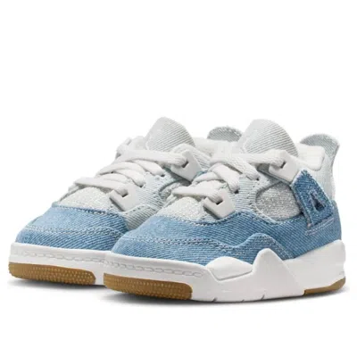 Air Jordan (td)  4 Retro 'denim Worn Blue'