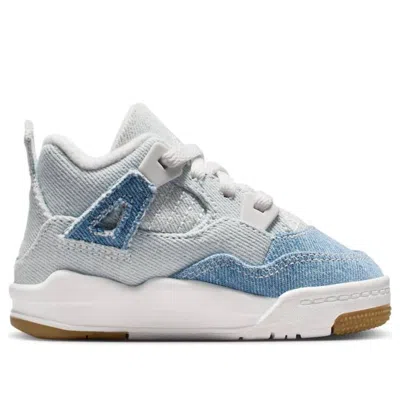 Air Jordan (td)  4 Retro 'denim Worn Blue'