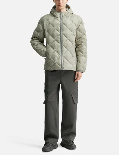 Hiking Patrol Base Lt Down Hooded Jacket In Gray