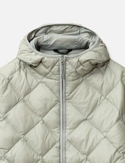 Hiking Patrol Base Lt Down Hooded Jacket In Gray