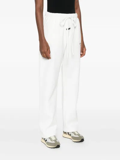 Fear Of God Drawstring-waist Track Pants In White