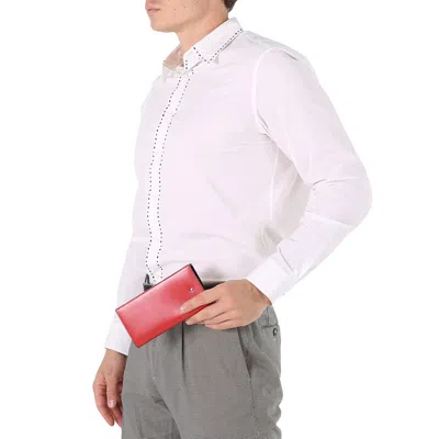 Montblanc Meisterstuck Long Wallet 15cc In Red