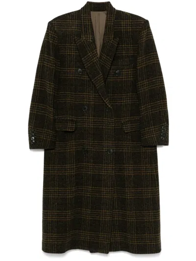 Isabel Marant Étoile Lexana Coat In Green