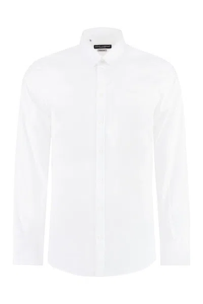 Dolce & Gabbana Cotton Shirt In White