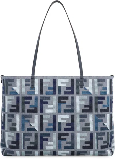 Fendi Roll Large Tote-bag In Blue