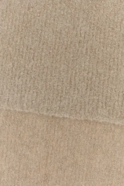 The Row Cashmere Blend Ribbed Texture Scarf In Neutral