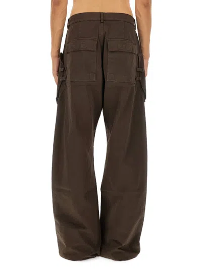 Rick Owens Drkshdw Jeans In Brown
