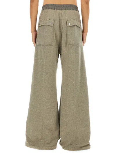 Rick Owens Drkshdw Pants "geth Belas" In Green