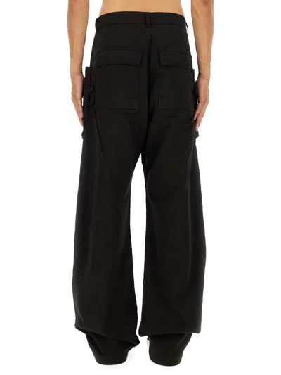 Rick Owens Drkshdw Cargo Pants "stefan" In Black