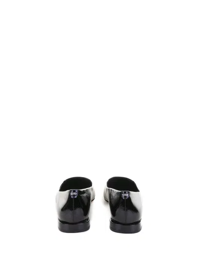 Michael Kors Darrah Crackled Patent Leather Ballet Flat In Animal Print