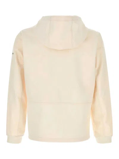 Woolrich Ivory Stretch Polyester Jacket In Neutral