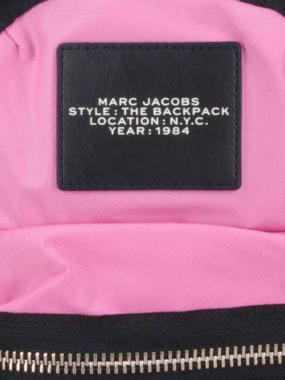 Marc Jacobs The Biker Nylon Medium Backpack In Nude