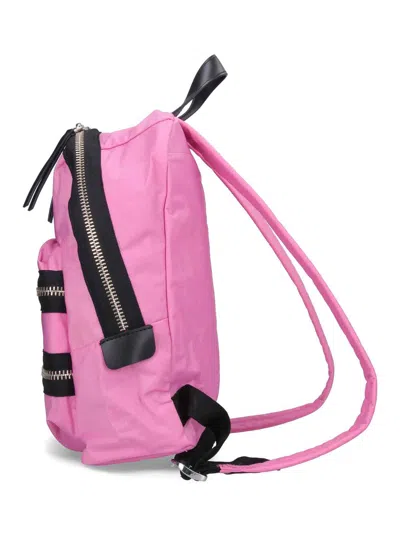 Marc Jacobs The Biker Nylon Medium Backpack In Nude