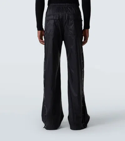 Rick Owens Drkshdw Pusher Wide-leg Pants In Black