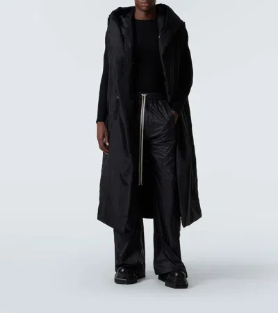 Rick Owens Drkshdw Pusher Wide-leg Pants In Black