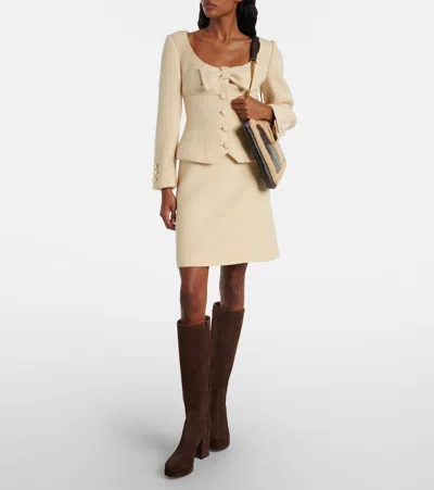 Valentino Fawcette Platform Boot In Crust Leather 90mm In Burgundy