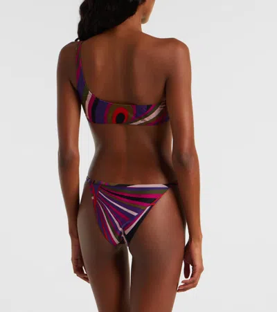 Pucci Iride Bikini Top In Multi