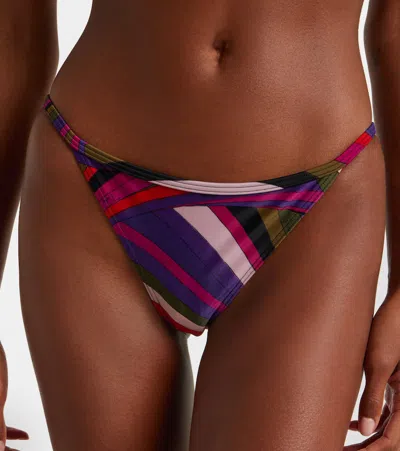 Pucci Iride Bikini Bottoms In Multi