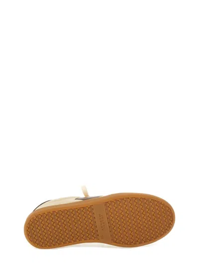Isabel Marant Low-top Sneakers Featuring Contrast Panels In Brown